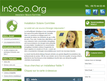 Tablet Screenshot of insoco.org
